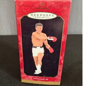1999 Hallmark Muhammad Ali Boxing Christmas Ornament